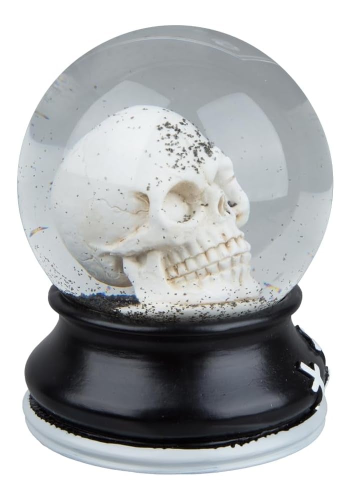 Daiso Halloween Snow Globe Skull - Image 3